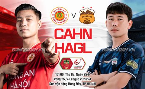 Nhận định CAHN vs HAGL (17h00 ngày 25/6): Quyết đấu vì 3 điểm